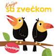 Knjiga sa zvečkom - životinje, 0-2 god. MALIK