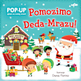 Pomozimo Deda-Mrazu Pop-Up knjiga  MALIK