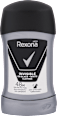 Tuhý antiperspirant Invisible Black + White Rexona men