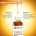 Nachtserum Glow Booster mit Vitamin C & Hyaluronsäure Garnier Skin Active