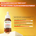 Nachtserum Glow Booster mit Vitamin C & Hyaluronsäure Garnier Skin Active