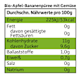 Quetschie Apfel, Banane, Spinat & Gurke ab 6 Monaten Freche Freunde