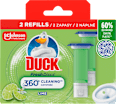Żelowe krążki do WC Fresh Discs Lime, zapas DUCK