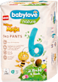 nature plenkové kalhotky, velikost 6 babylove nature