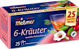 Kräutertee 6-Kräuter (25 Beutel) Meßmer