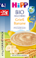 Abendbrei Milch Grieß Banane nach dem 6.Monat HiPP