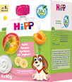 Quetschie Apfel Banane Aprikose mit Joghurt, ab 6. Monat (4x90 g) HiPP