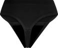 Periodenunterwäsche Seamless Tanga Schwarz, Gr. 40 The Female Company