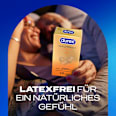 Kondome Hautnah, latexfrei, Breite 56mm Durex