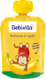 Quetschie Banane in Apfel nach dem 5. Monat (4x90 g) Bebivita