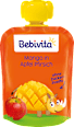 Quetschie Kinderspass Mango in Apfel Pfirsich ab 1 Jahr (4x90 g) Bebivita