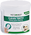 Čistiace utierky na zuby pre psy Clean Teeth Vet's Best