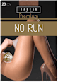 Premium No Run hulahopke, 20 DEN, veličina 3 – 4 – Tamno drap  JADRAN ČARAPE
