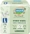 Vložki za enkratno uporabo za pralne plenice Pro Climate, L (11-18 kg) babylove nature