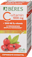C-vitamin 1000 mg csipkebogyó kivonattal + D3-vitamin filmtabletta Béres