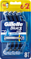Pánske jednorazové holiace strojčeky Blue3 Plus Comfort 6+2 Gillette
