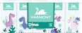 Hygienické vreckovky Dino Edition 10x10 Harmony