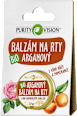 Balzam na pery arganový s vôňou ruže a pomaranča Purity Vision