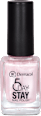Lak na nechty 5 Day Stay - 02 Sugar Sweet Dermacol
