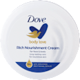 Krém na tvár a telo body love Rich Nourishment Dove