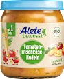 Menü Tomaten-Frischkäse-Nudeln ab 1 Jahr Alete bewusst
