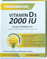 VITAMIN D3 2000IU STRONG NATURE