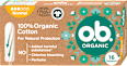 100 % Organic Cotton tampóny Normal o.b.