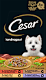 Nassfutter Hund Landküche Vielfalt in Sauce, Multipack (8x150 g) Cesar