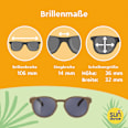 Sonnenbrille Kids braun mit getönten Gläsern SUNDANCE