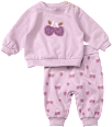 Set mit Sweatshirt & Wendehose & Mitwachsfunktion, lila, Gr. 62 ALANA