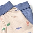 Boxershorts mit Dino-Muster, blau + beige, Gr. 134/140 ALANA