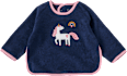 Lätzchen mit Ärmel & Einhorn-Motiv, blau ALANA