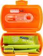 Potovalni set Ortho - oranžen CURAPROX