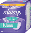 Fresh & Protect slipové vložky Normal always