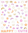 Nagelsticker Set Polly Pocket Scented 01 Believe In The Little Things! essence