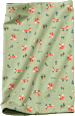 Loop Schal mit Fuchs-Muster, grün ALANA