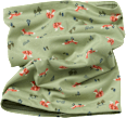 Loop Schal mit Fuchs-Muster, grün ALANA