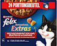 Nassfutter Katze Geschmacksvielfalt vom Land, Sensations Extras Multipack (24x85 g) Felix