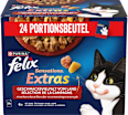 Nassfutter Katze Geschmacksvielfalt vom Land, Sensations Extras Multipack (24x85 g) Felix