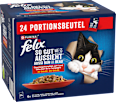 Nassfutter Katze, Geschmacksvielfalt vom Land in Gelee,Multipack (24x85 g) Felix