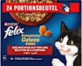 Nassfutter Katze, Sensations Gelée - Geschmacksvielfalt vom Land, Multipack (24x85 g) Felix