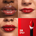 Pomadka lateksowa w płynie z kwasem hialuronowym i witaminą E Thrill Seeker Lip Latex 350 Spicy RIMMEL LONDON