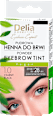 HENNA PUDROWA do brwi 1.0 CZARNA Delia COSMETICS