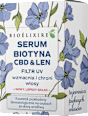 Bioelixire serum do włosów Biotyna + Olejek CBD + Len + UV filtry  Bioelixire