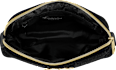 Kosmetiktasche schwarz Glitzer manòu