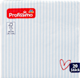 Ubrusi s prugama i srcem, 3-slojni, 25 x 25 cm Profissimo