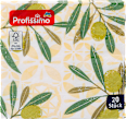 Ubrusi s motivom maslina, 3–slojni, 25 cm x 25 cm Profissimo