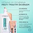 Denný pleťový UV fluid proti tmavým škvrnám Bright Reveal Tinted Glow SPF 50 - Pearl L'ORÉAL PARiS