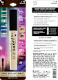 Maskara Anti Gravity, 110 Brown Black MILANI
