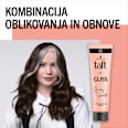 Krema za ravnanje neukrotljivih ravnih las Sleeky Smooth Schwarzkopf taft